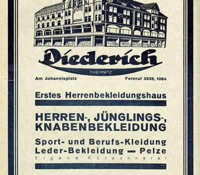 Werbung Diederich 1929