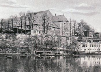Der Schloßgarten um 1890