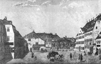 Chemnitz- der Neumarkt, die Hauptwache und das Haupt-Steueramt
