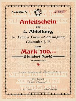 CGH-1922-ATV-Anteilschein